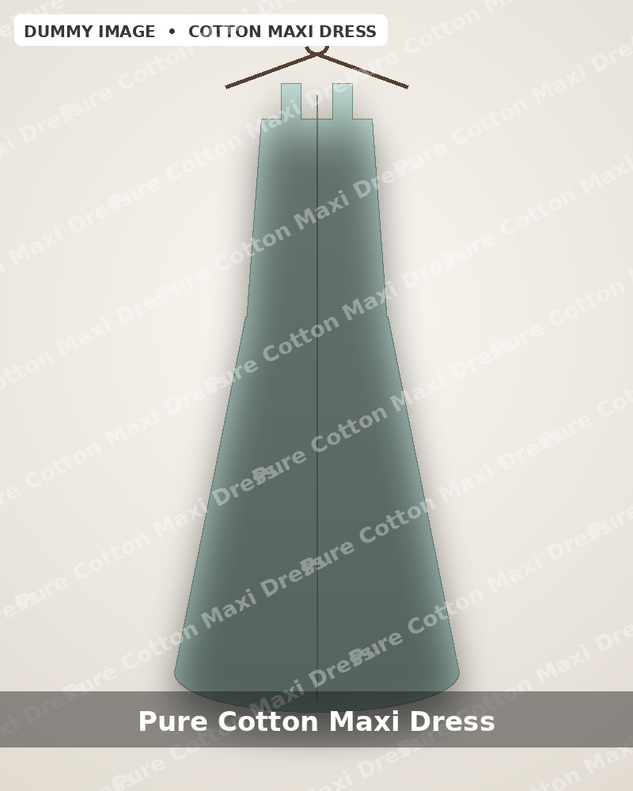 Pure Cotton Maxi Dress